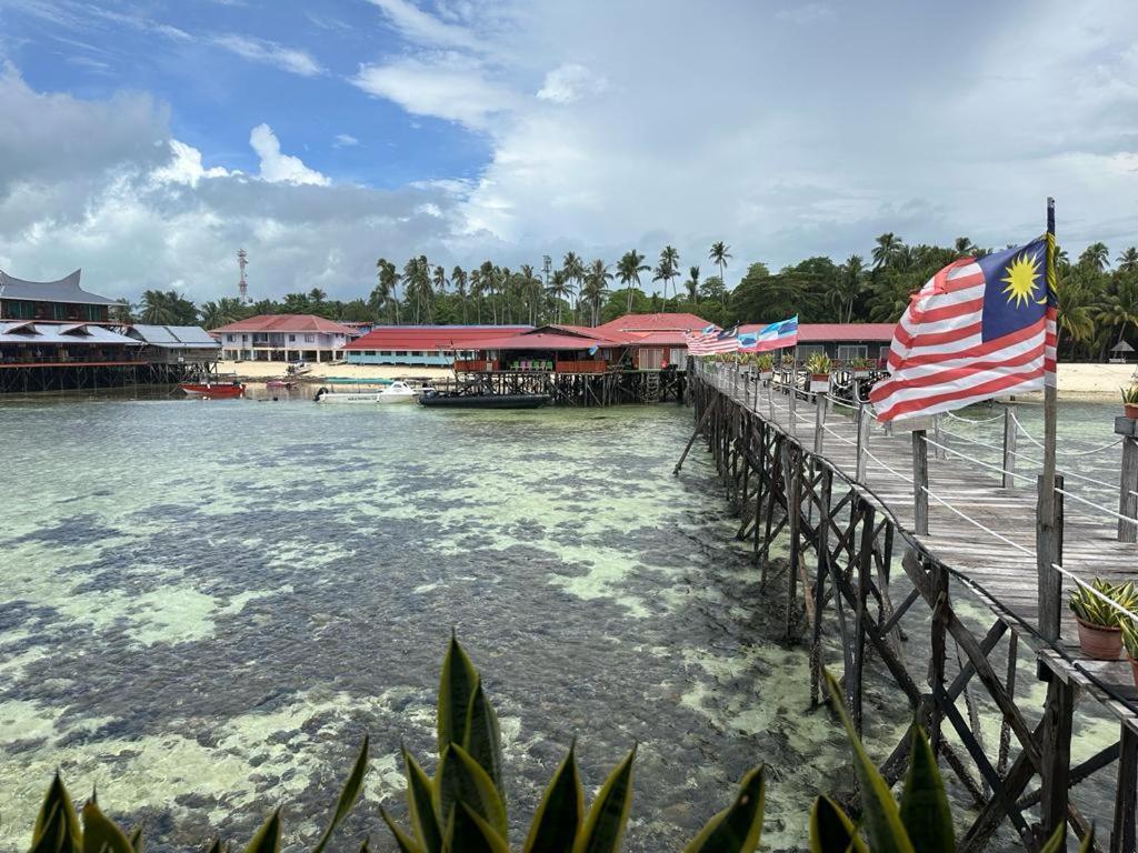 Mabul Backpackers Apartment Mabul Island Luaran gambar